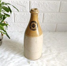Vintage The NEWPORT Aerato Acqua Co.Ceramica Birra Bottiglia Pietra Vecchio