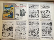 Nick Raider / Mister No -  inserto Amico Treno  - bianco e nero