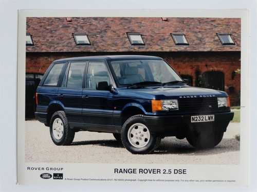 Range rover dse p38a press - rover,