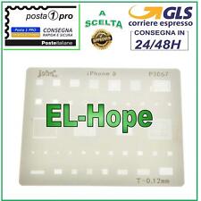 STENCIL IC CHIP PER APPLE IPHONE 8 REFLOW REBALLING REWORK BGA GPU RAM INTEL