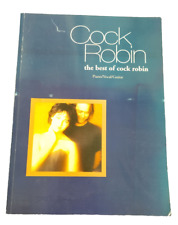 Cock Robin The Best Spartiti Linea Melodica Voce Chitarra Pianoforte 15 Brani