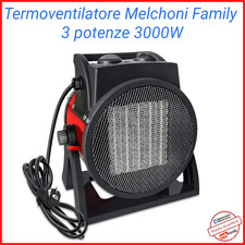 Termoventilatore Potente 3000w Melchioni Booster Industriale Stufa Riscaldatore