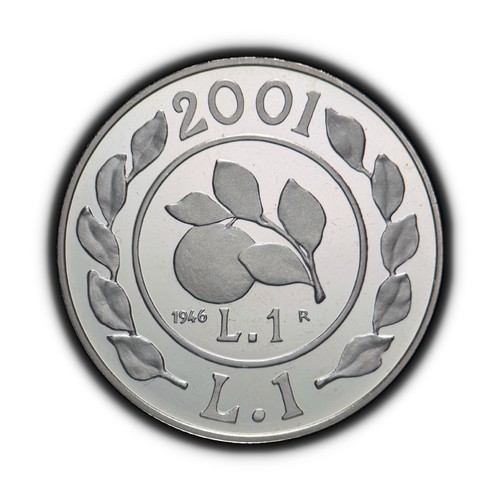 Italia 2001 lira - 2001,, 1