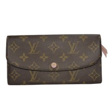 Portafoglio LOUIS VUITTON USATO Emily M61289 Monogram Brown Rose Valer...