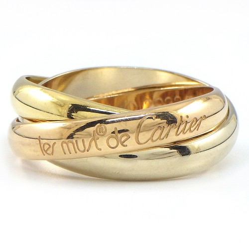Anello cartier trinity 750 - anello,