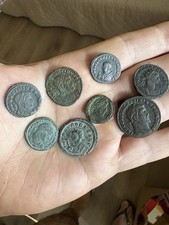 Lotto di Follis e Antoniniani tardo Impero Romano