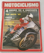 Motociclismo 4 1987 - Honda Transalp 600 V - Gilera 125 KK - Aprilia ETX