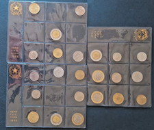 REPUBBLICA ITALIANA N° 3 SERIE DIVISIONALI IN LIRE  1997 -1998 -1999  FDC