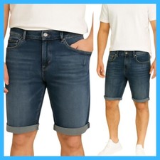 Pantaloncini corti uomo di jeans bermuda elasticizzato estivi 42 44 46 48 50 52