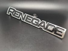 JEEP RENEGADE 520050580 LOGO SIGLA EMBLEMA FREGIO STEMMA SCRITTA BADGE TARGA