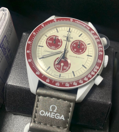 Swatch omega bioceramic - x,