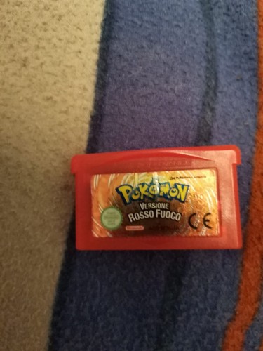 Cartuccia pokemon rosso fuoco - cartuccia,