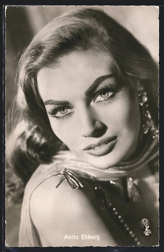 Attrice anita ekberg nel film - attrice,