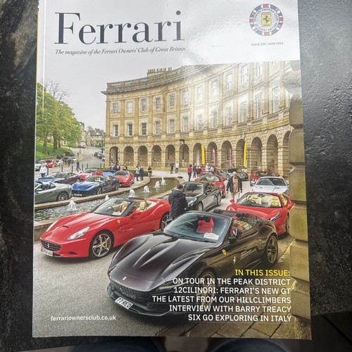 Ferrari owners club - owners, magazine