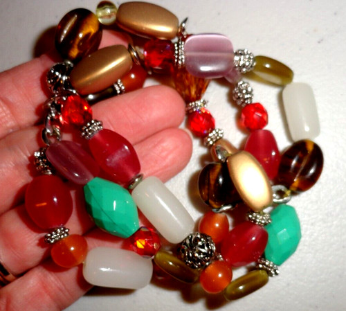 Bracciale elastico multicolore - bracciale,