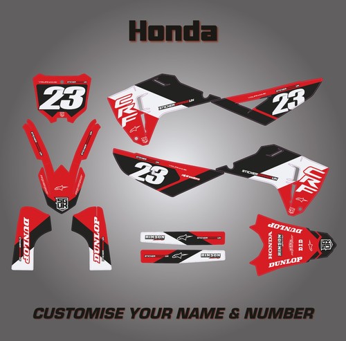 Honda motocross grafica crf - motocross, cr