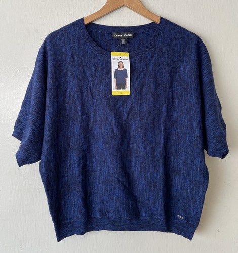 Dkny jeans maglione blu - dkny,