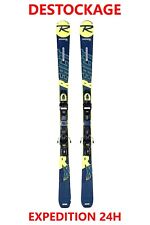 Ski Adulti Usati ROSSIGNOL "REACT X" Taglia: 154 CM = 1 Metro 54 + Fissaggi.