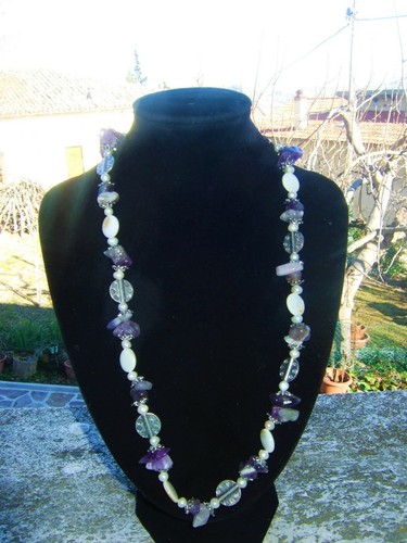 Collana pietra - collana,
