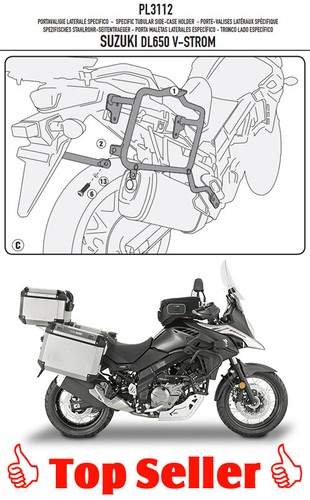 Givi pl3112 supporto valigia - givi,