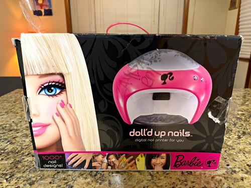Barbie doll nails - barbie, up