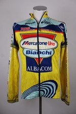 ASICS MAGLIA CICLISMO UOMO TG. M S MAN T-SHIRT SPORT BIKE VINTAGE MANICA LUNGA