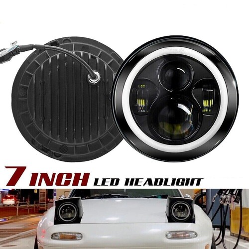 7inch led fari coppia halo - 7inch,