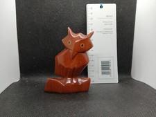 Civetta - Gufo fatta in legno - Scultura Arredo 