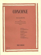 Concone lezioni op 9 - 50,