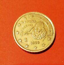 Moneta 50 centesimi CERVANTES  Spagna 1999 "M"