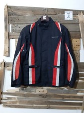 SPYKE GIUBBOTTO GIACCA MOTO MOTOR OUTLAW BIKER JACKET UOMO MAN NERO M A1097