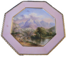 Antico piatto porcellana