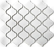 Mosaico bianco opaco