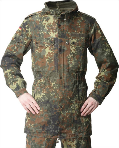 Parka giacca campo - da, mimetica