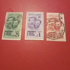 Repubblica Sociale Francobolli Serie 1944 Bandiera Usato