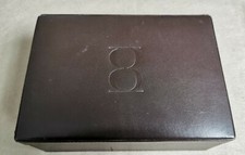 Bedat & Co rare leather brown watch box for limited edition ref. 878 good condit