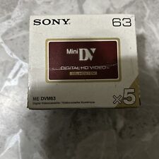 SONY HD HDV TAPE CASSETTE MINI