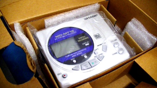 Registratore walkman minidisco - registratore,
