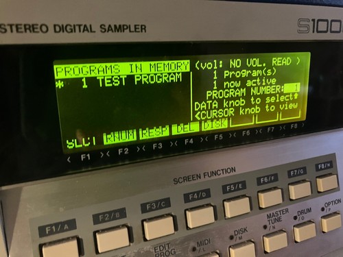 Display led akai s1000 - display,