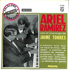 Ariel Ramirez Con El Charango De Jaime Torres – Folklore En Nueva Dimension - LP