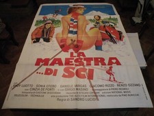 manifesto LA MAESTRA...DI SCI