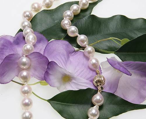 Collana perle acqua - collana, di