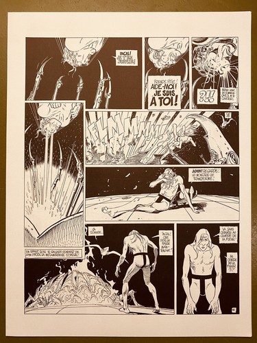 Reproduction planche originale