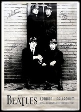 1980ca * Poster Originale "THE BEATLES - London Palladium 1963" Regno Unito (B+)