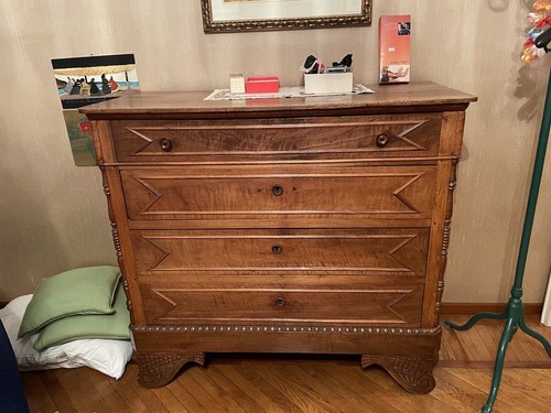Cassettone antico legno - cassettone, in