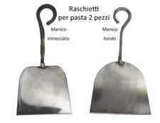 2 Raschietti in Acciaio