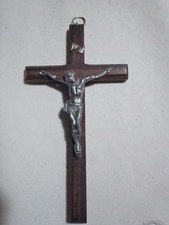 Crocifisso Legno Metallo 12,50