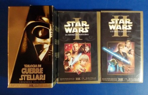 Box vhs guerre stellari 3 - vhs,