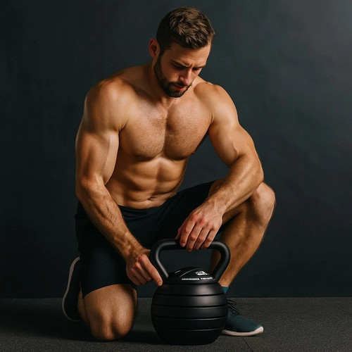 Set kettlebell regolabile - set,