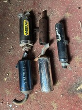 lotto silenziatori scooter  vintage